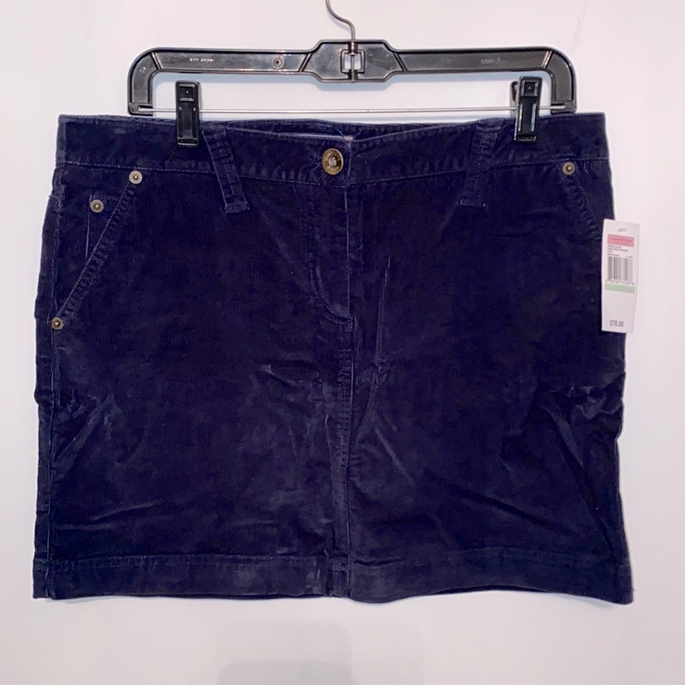 Vineyard Vines corduroy navy skirt - BNWT - size 8